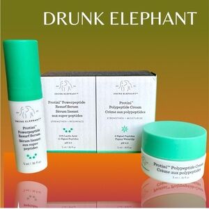Drunk Elephant Protini Powerpeptide Serum and Cream -